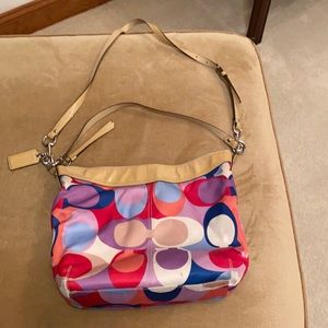 Coach bag slightly used